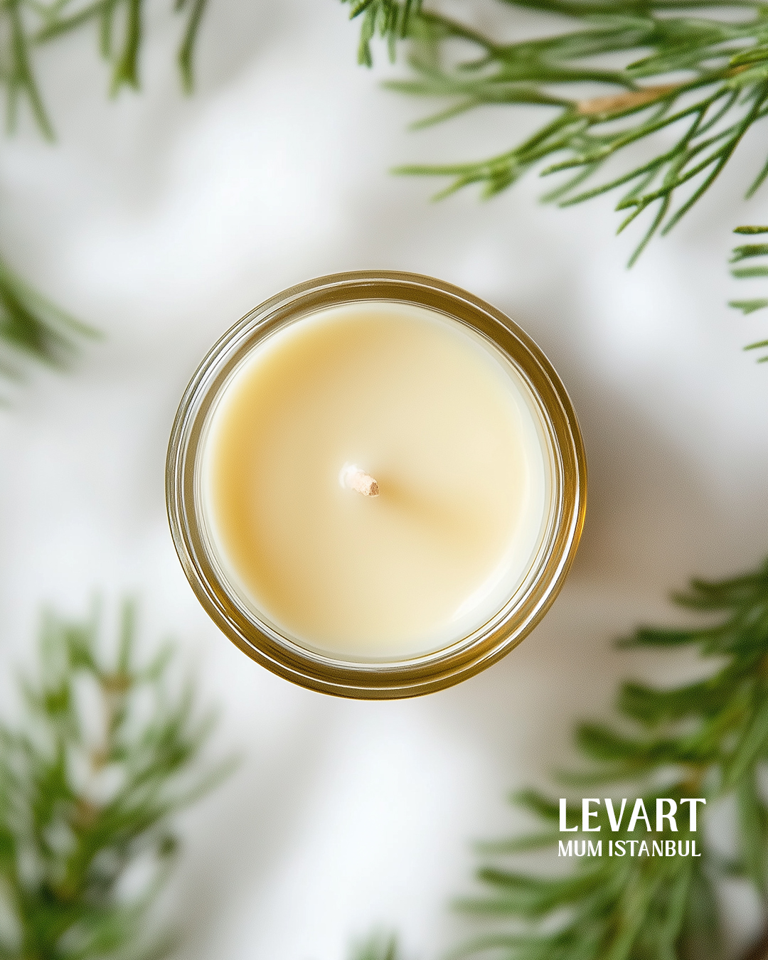 Sedir Kokulu Soya Mum - Görsel 4